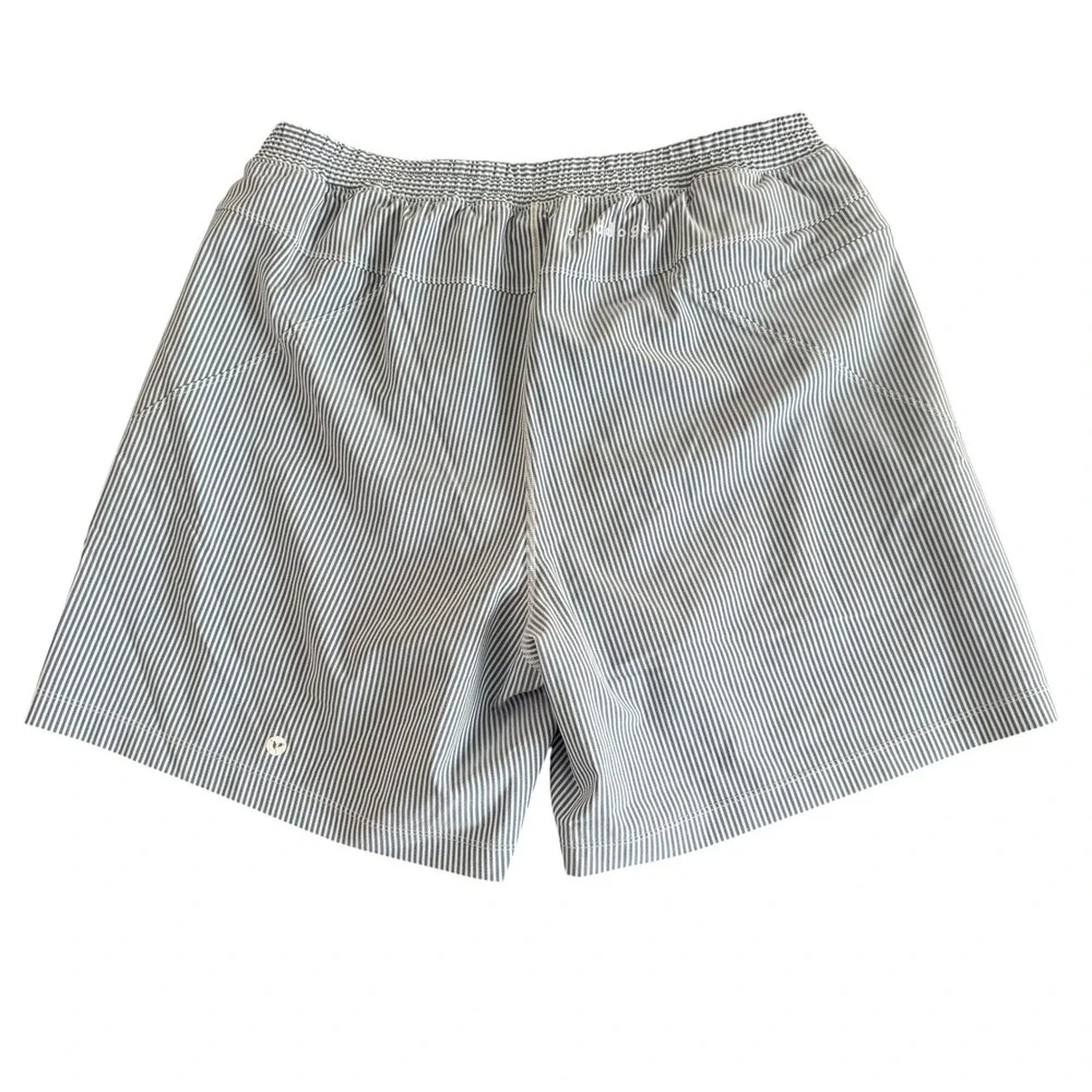 Birddogs 2XL 7in Blue Striped Gym Shorts Built-in Liner Mens Flying Wasps Shorts